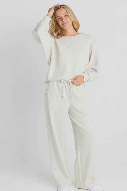 Betty Basics Marcy Trackpant - Grey Marle