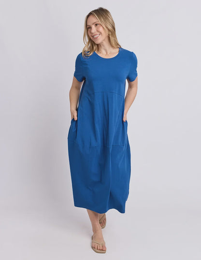 Elm Diana S/S Dress - China Blue