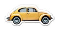 Artisanal VW Bettle Magnet 3 pc Set in Blister Pack  - Final