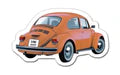 Artisanal VW Bettle Magnet 3 pc Set in Blister Pack  - Final