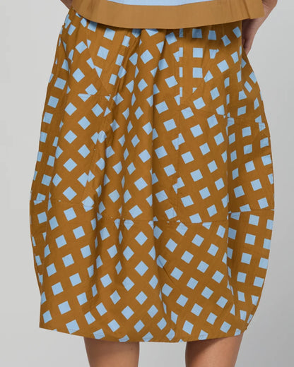 Boom Shankar Guru Skirt - Geo Check