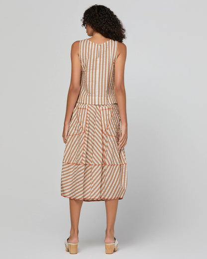 Boom Shankar Guru Skirt - Sandy Stripe