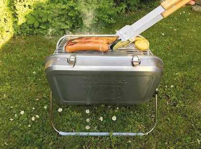 Artisanal VW T1 Bus Portable BBQ Grill - Stainless Steel