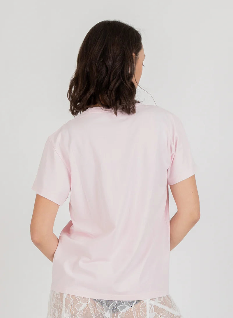 Federation Frankie Tee  Pinned Heart - Pink