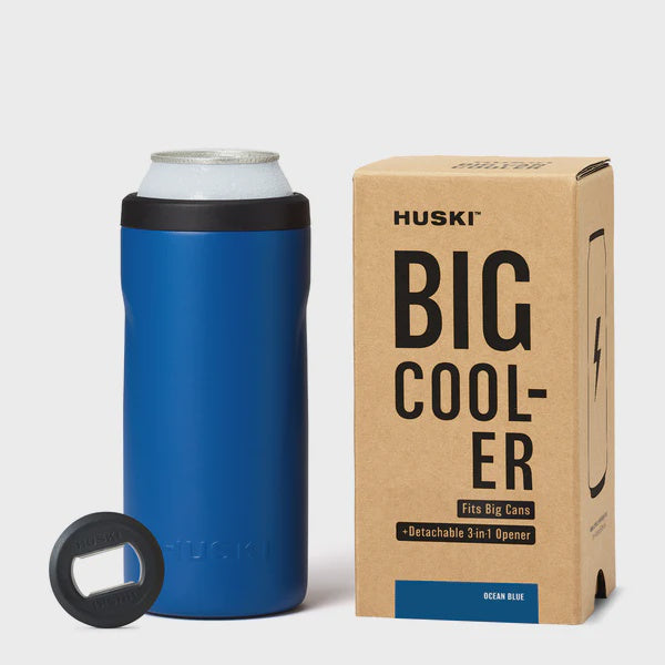 Huski Big Can Cooler - Ocean Blue