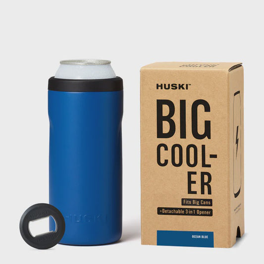 Huski Big Can Cooler - Ocean Blue
