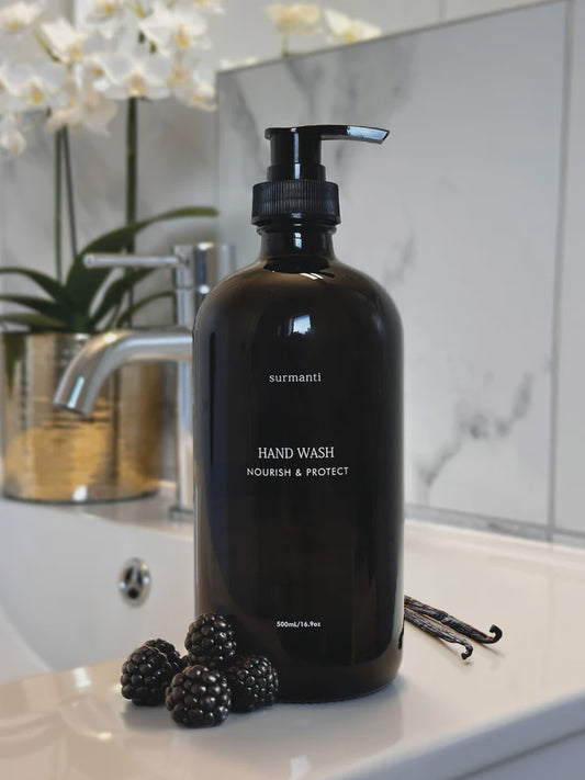 Surmanti Hand Wash - Black Raspberry & Vanilla 500ml