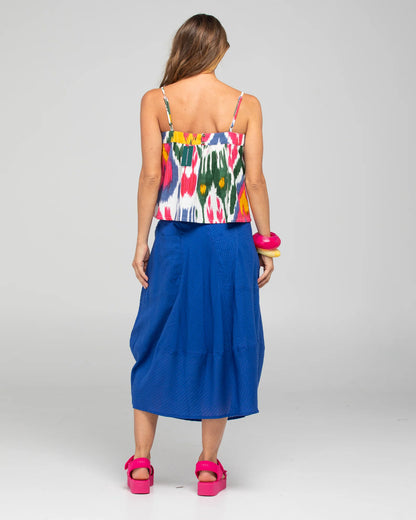 Boom Shankar Guru Skirt - Blue