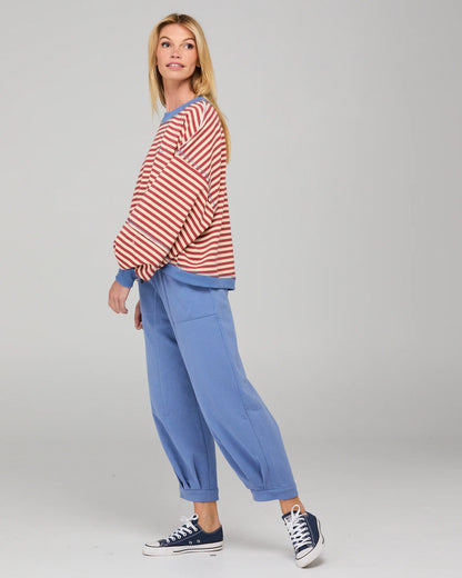 Boom Shankar Guru Track Pant - Blue