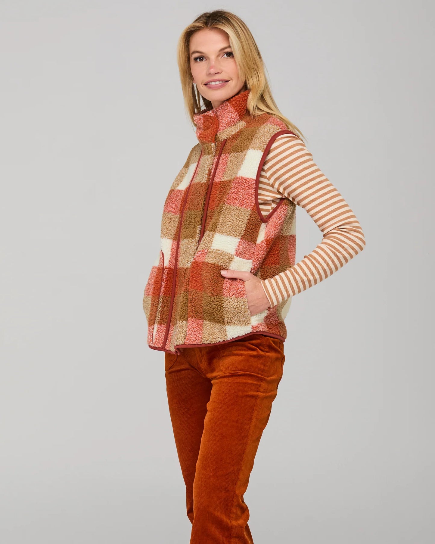 Boom Shankar Alba Vest - Sabi Check