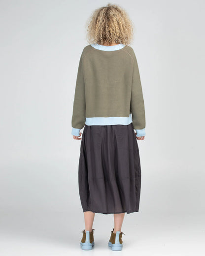 Boom Shankar Winter Guru Skirt - Slate