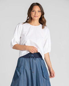 Boom Shankar Guru Skirt Chambray