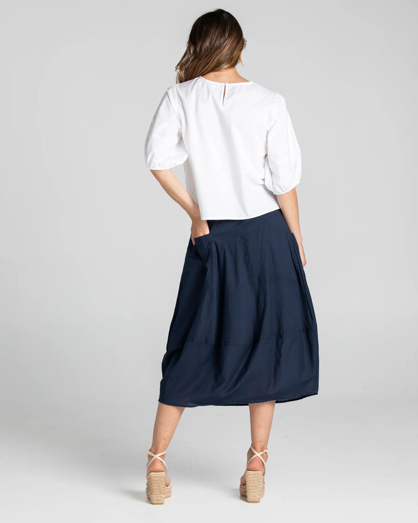 Boom Shankar Guru Basic Skirt - Navy