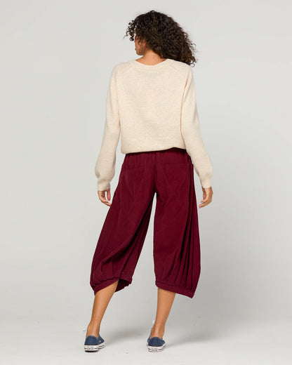 Boom Shankar Guru Pant - Merlot Cord