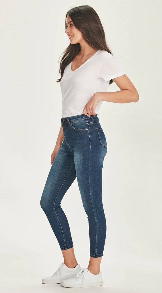 Junkfood Jeans Bowie SHORT STUFF - Dark Blue