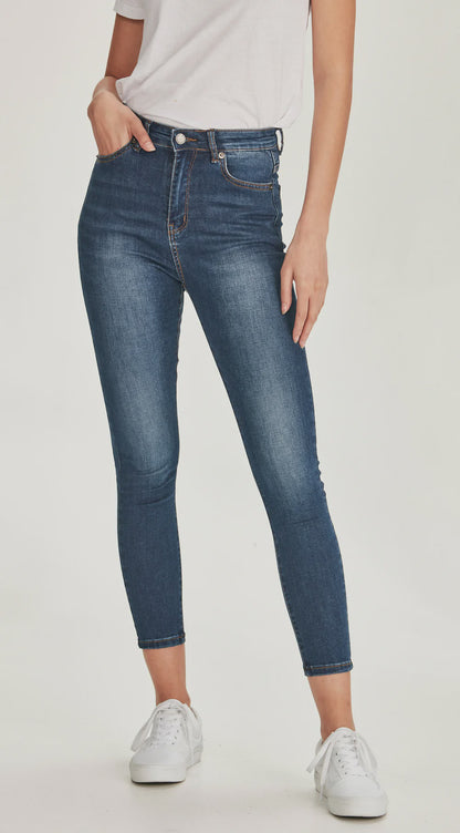Junkfood Jeans Bowie SHORT STUFF - Dark Blue