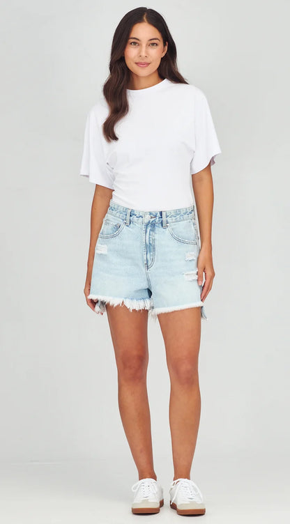 Junkfood Bronx Blue Shorts - Blue