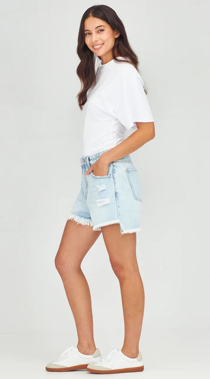Junkfood Bronx Blue Shorts - Blue