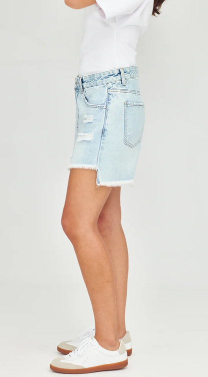 Junkfood Bronx Blue Shorts - Blue