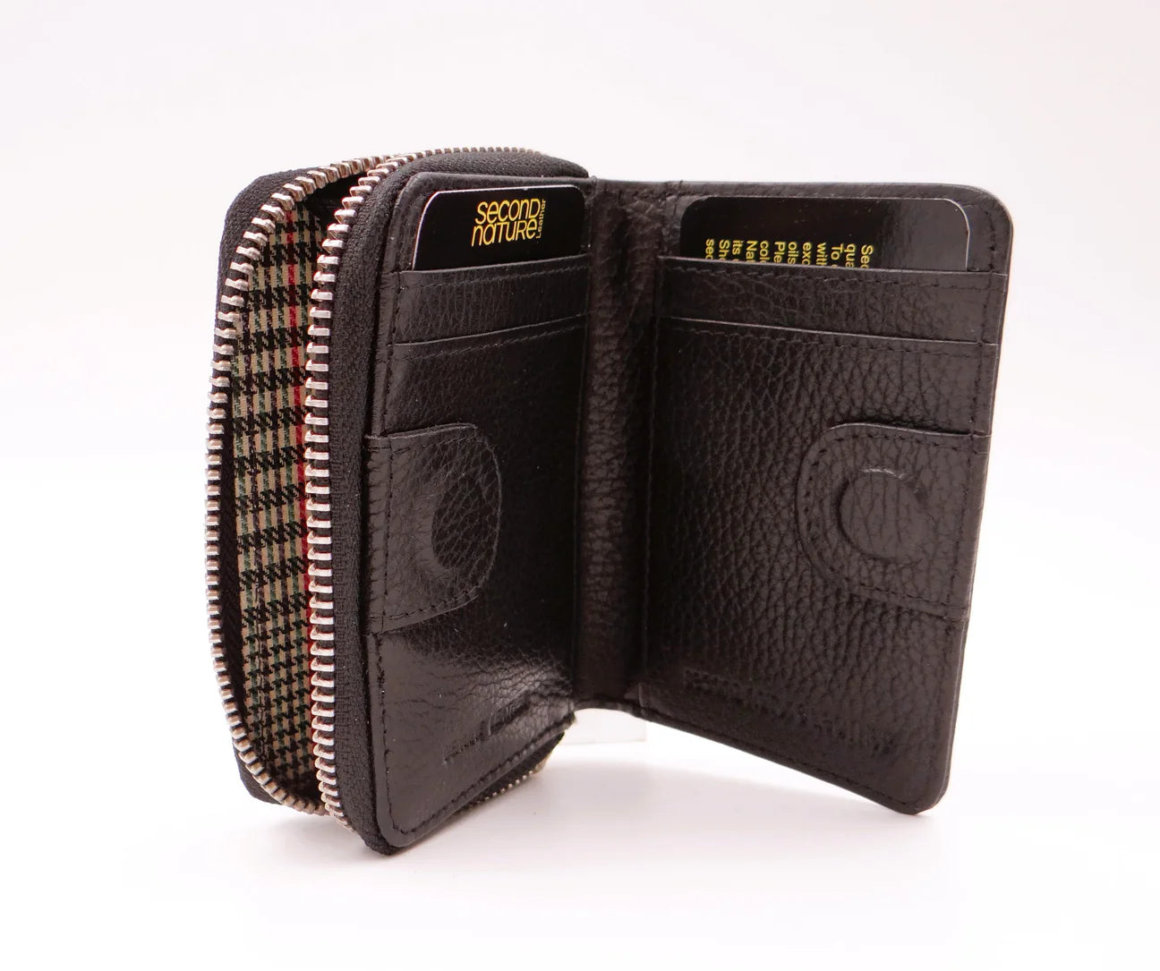 Second Nature Leather Coin & Card Wallet