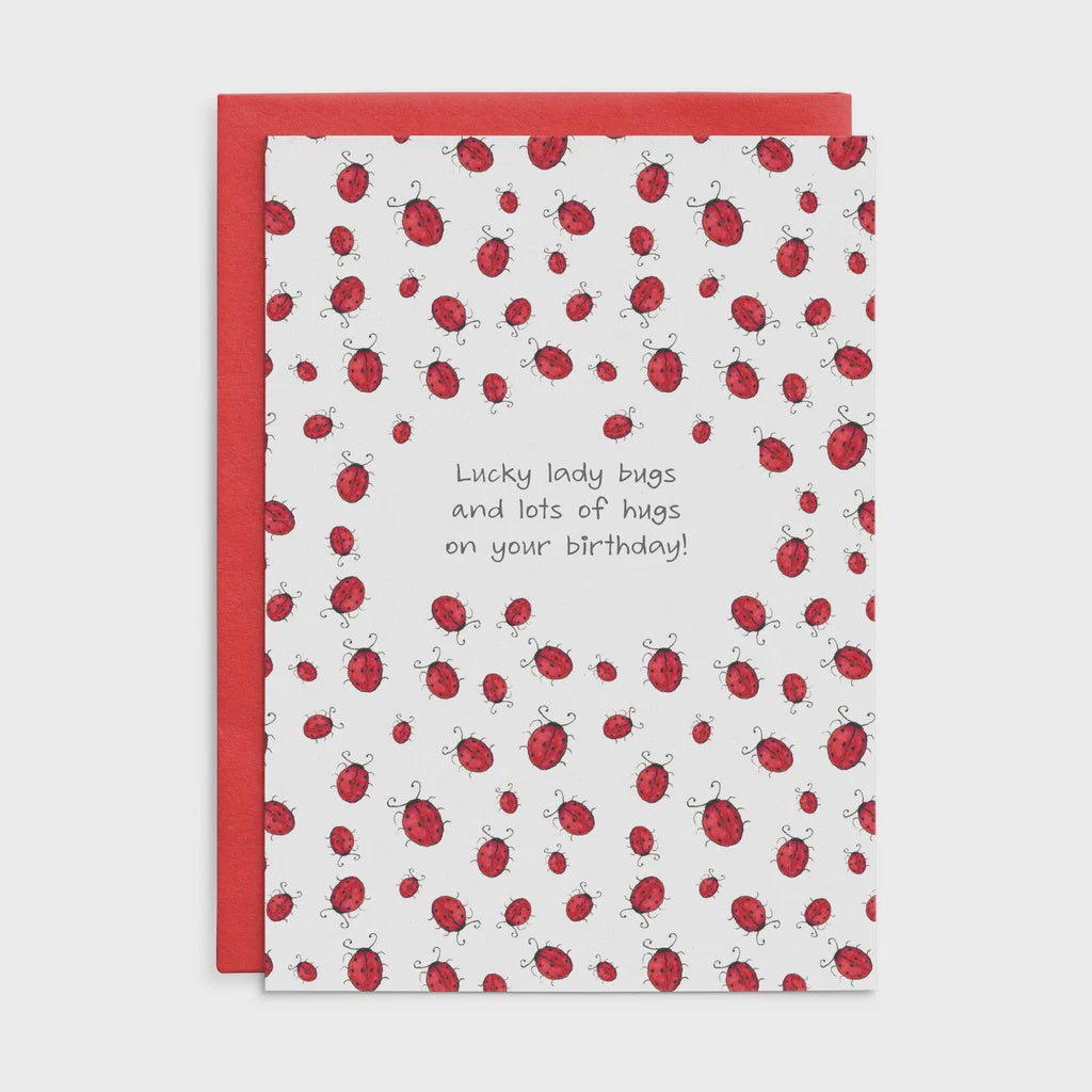 Twigseeds Card - Lucky Lady Bugs