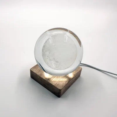 J & M Crystal Ball with Light - Moon
