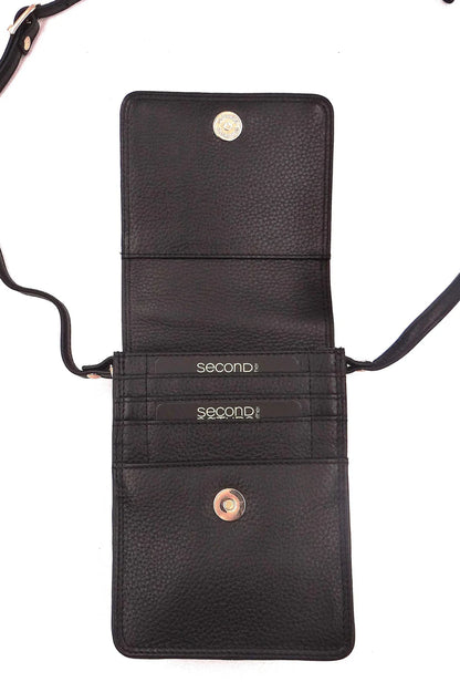 Second Nature Leather Travellers Crossbody Bag