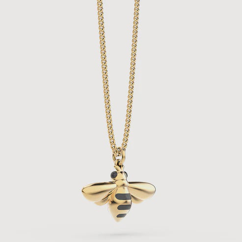 Chocli 18K Gold Plated Necklace - Bee