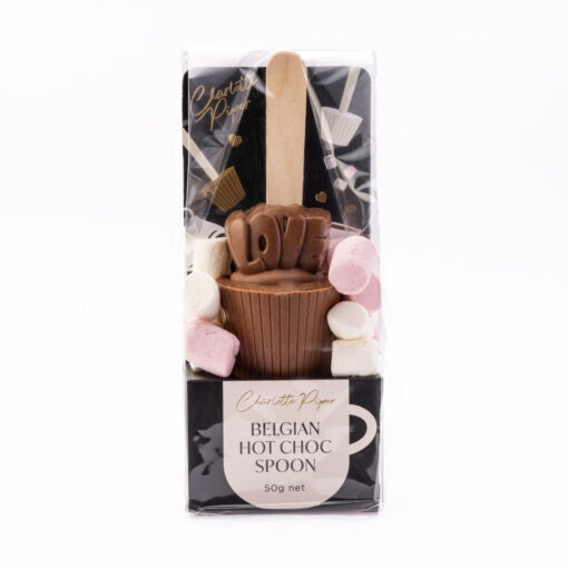 Herb & Spice Milk Chocolate Spoon - Love
