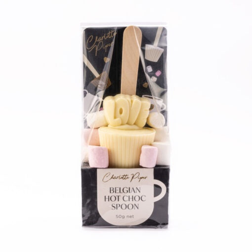 Herb & Spice White Chocolate Spoon - Love