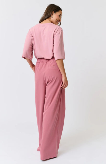 Cartel & Willow Solana Tee - Ice Pink