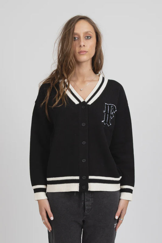 Federation College Cardi - Quad 2.0 - Black