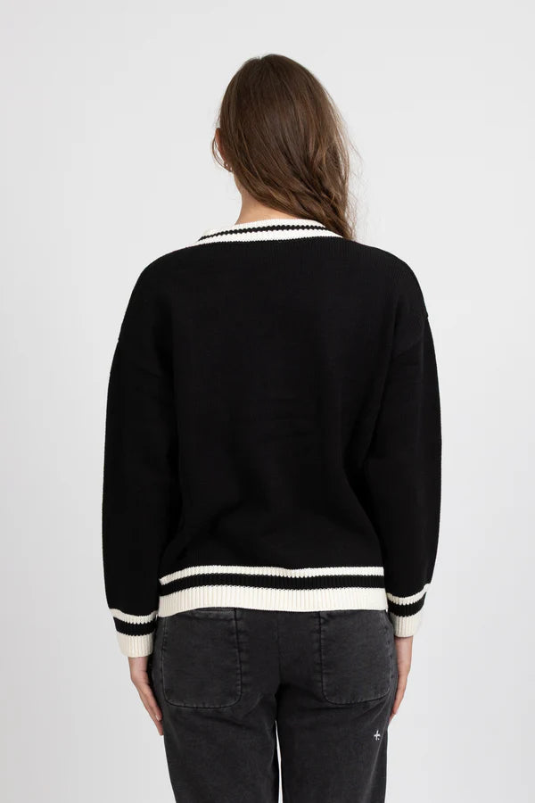 Federation College Cardi - Quad 2.0 - Black