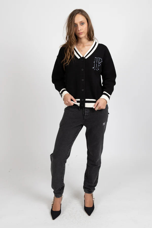 Federation College Cardi - Quad 2.0 - Black