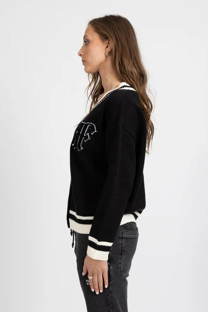 Federation College Cardi - Quad 2.0 - Black