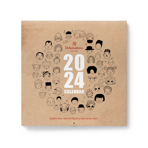 Defamations Wall Calendar 2024