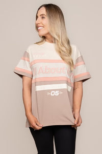 All About Eve Premier Panel Relaxed Tee - Blush