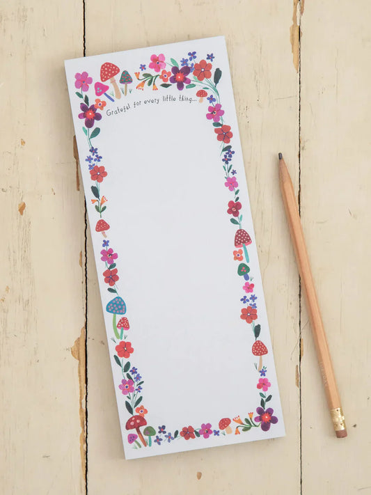 Artisanal Magnetic Notepad - Grateful