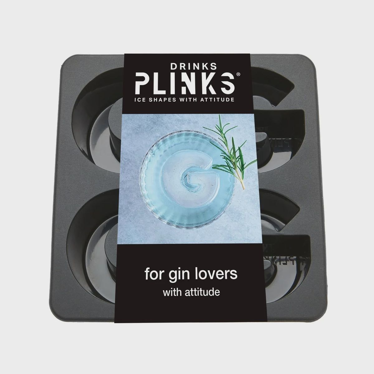 You Monkey Ice Cube Tray - Letter G for Gin Lovers