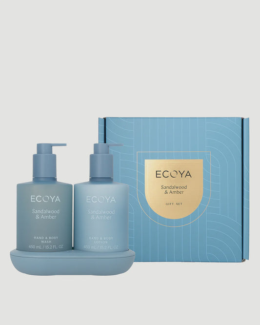 Ecoya The Bathroom Edit -Sandalwood & Amber