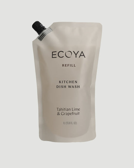 Ecoya Kitchen Dish Wash REFILL - Tahitian Lime & Grapefruit