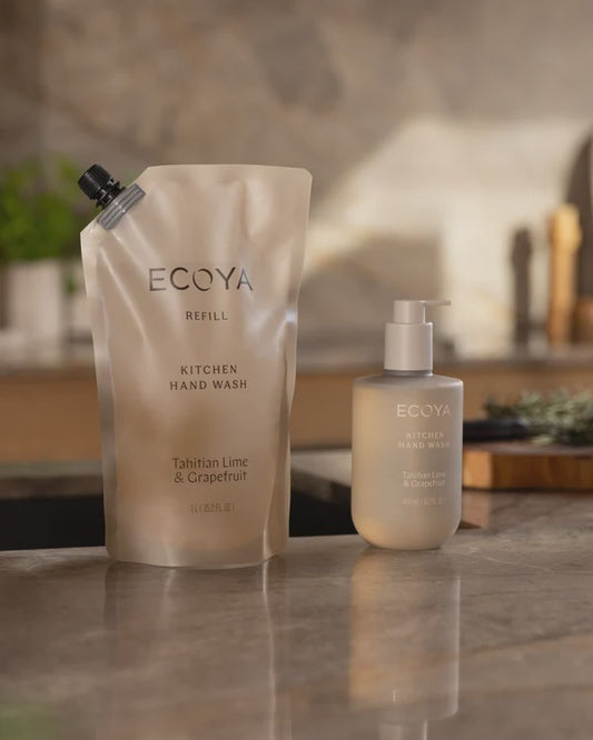 Ecoya Kitchen Hand Wash REFILL - Tahitian Lime & Grapefruit