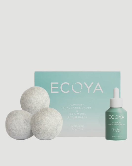 Ecoya Laundry Dyer Ball Set - Wild Sage & Citrus