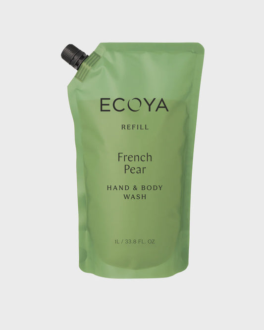 Ecoya Hand & Body Wash REFILL - French Pear