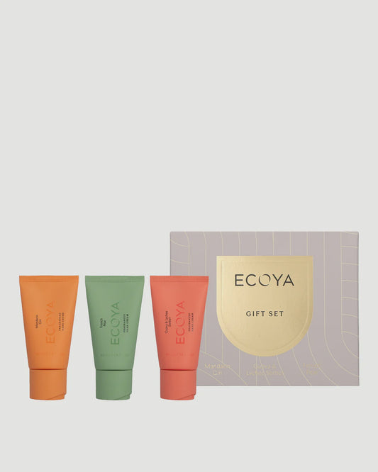 Ecoya The Hand Cream Edit - French Pear, Mandarin Gin, Guava & Lychee