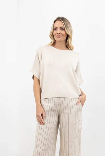 Mi Moso Moss Ella Knit - Champagne
