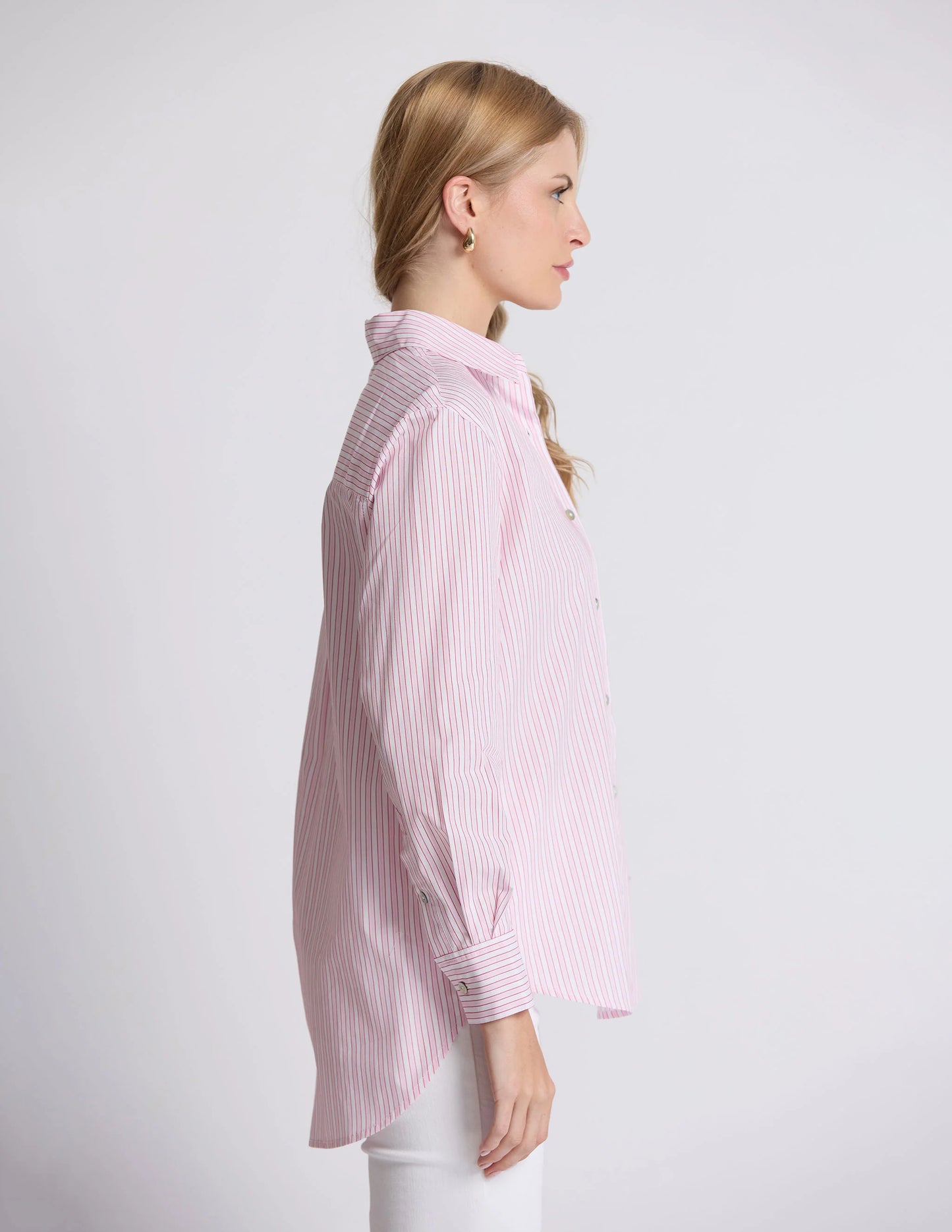 Stella + Gemma Summer Shirt - Strawberry Macaron