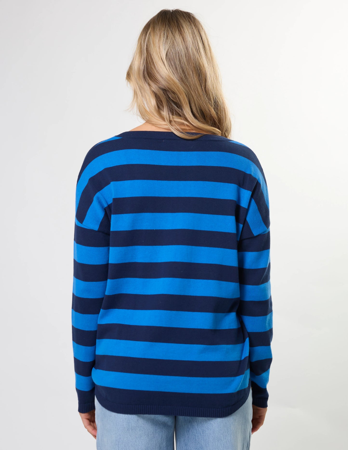Stella + Gemma Street Pocket Jumper - Oceanic