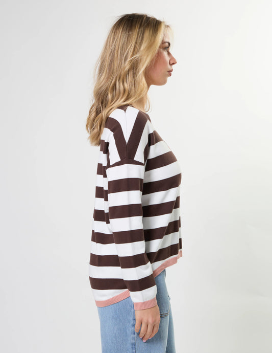 Stella + Gemma Street Pocket Jumper - Liquorice Allsorts