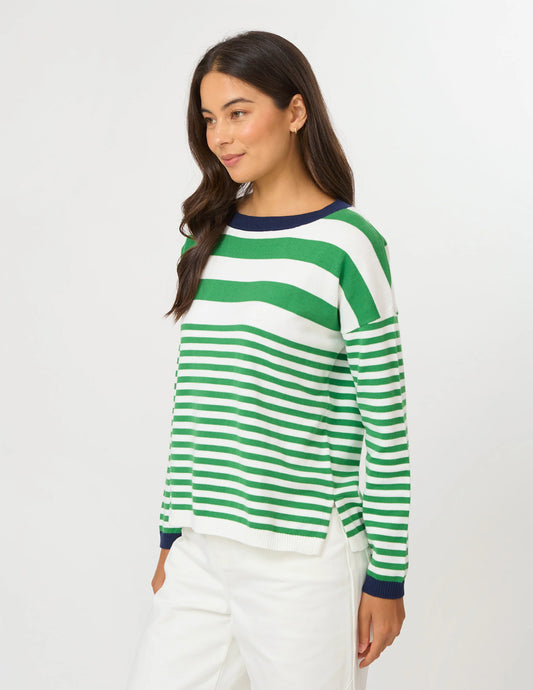 Stella + Gemma High Street Jumper - Grass